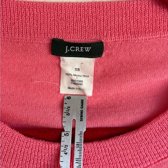 J. Crew 100% Merino Wool 3/4 Sleeve Sweater Size XS - Picture 4 of 4